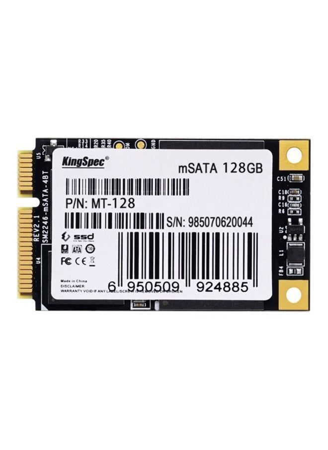 نيبمينينت - محرك أقراص SSD MSATA صغير، بمنفذ PCI-E MLC . أسود / ذهبي فضي - Image 1