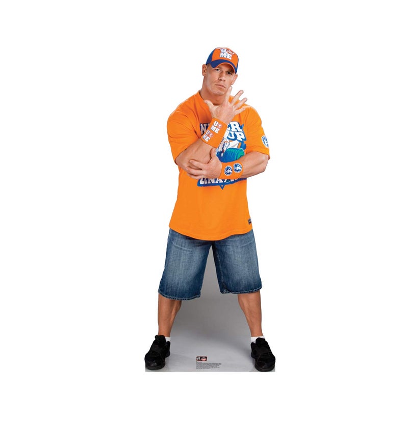 Cardboard People Cardboard People John Cena Life Size Cardboard Cutout Standup  WWE 