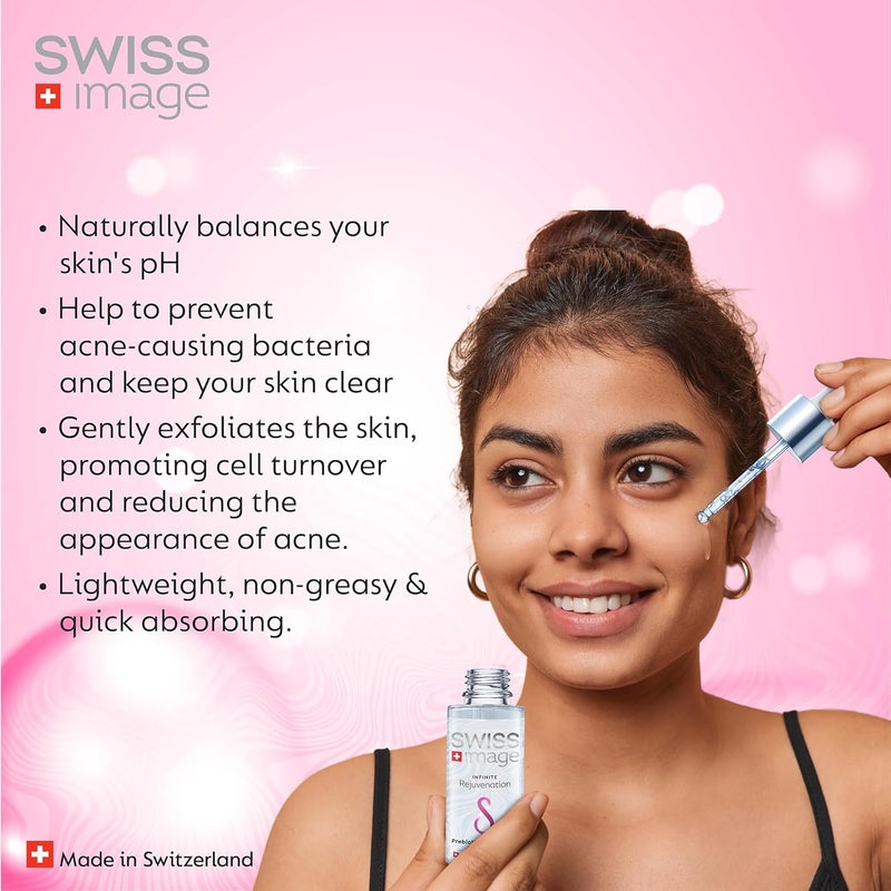 Swiss Image Infinite Rejuvenation Face Serum 30 ml - Acne Control, Hydrating, Oil Balancing - Image 5