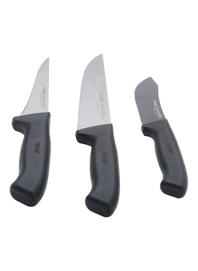 Berg - Steelberg Knife Set 4/5/7 Inch Turkish Black - Image 1
