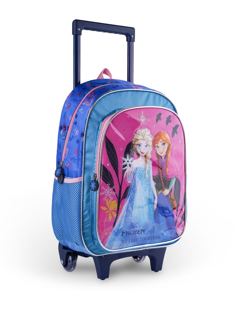 Disney FROZEN - Disney Frozen 5in1 Trolley Box Set 16" - Back to School Backpack, Kids’ Trolley Bag, Colorful School Bag, Extendable Trolley for Kids, and Lunch Bag with Thermal Insulation - Image 1