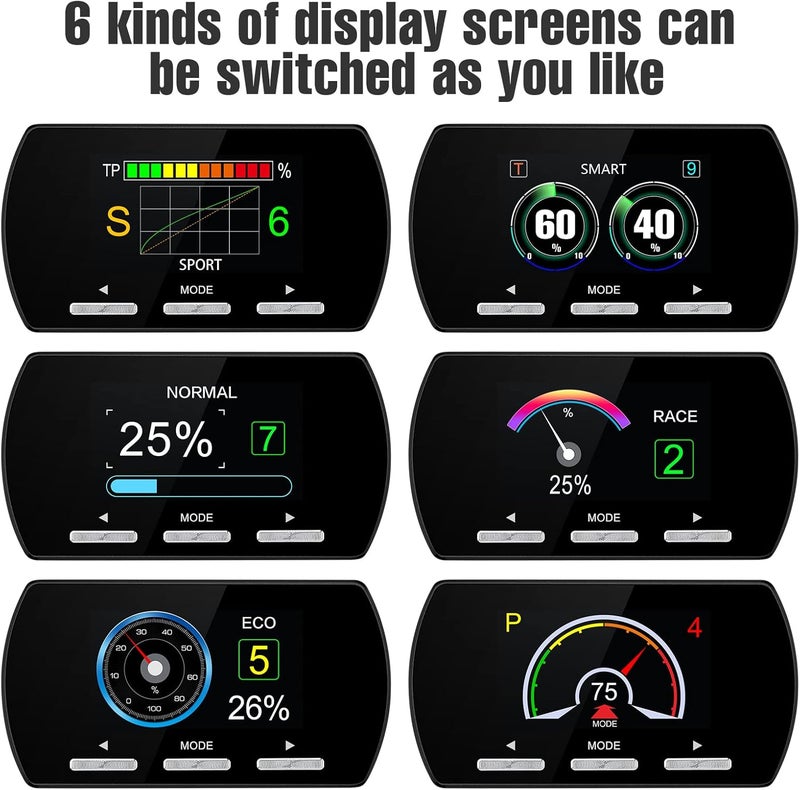 MAIMEIMI Throttle Response Controller with 14 Drive Modes for Dodge Ram 1500, Jeep Wrangler JL, and Nissan Titan - Image 5