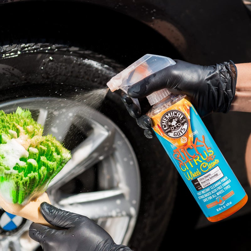 Chemical Guys CLD10516 Sticky Citrus Wheel Cleaner Gel, (Safe For All Wheel Types) Works on Cars, Trucks, SUVs, Motorcycles, RVs & More, 16 fl oz - Image 4
