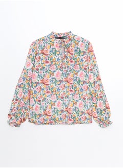 LC WAIKIKI Tie Neck Floral Women's Blouse  - Image 5