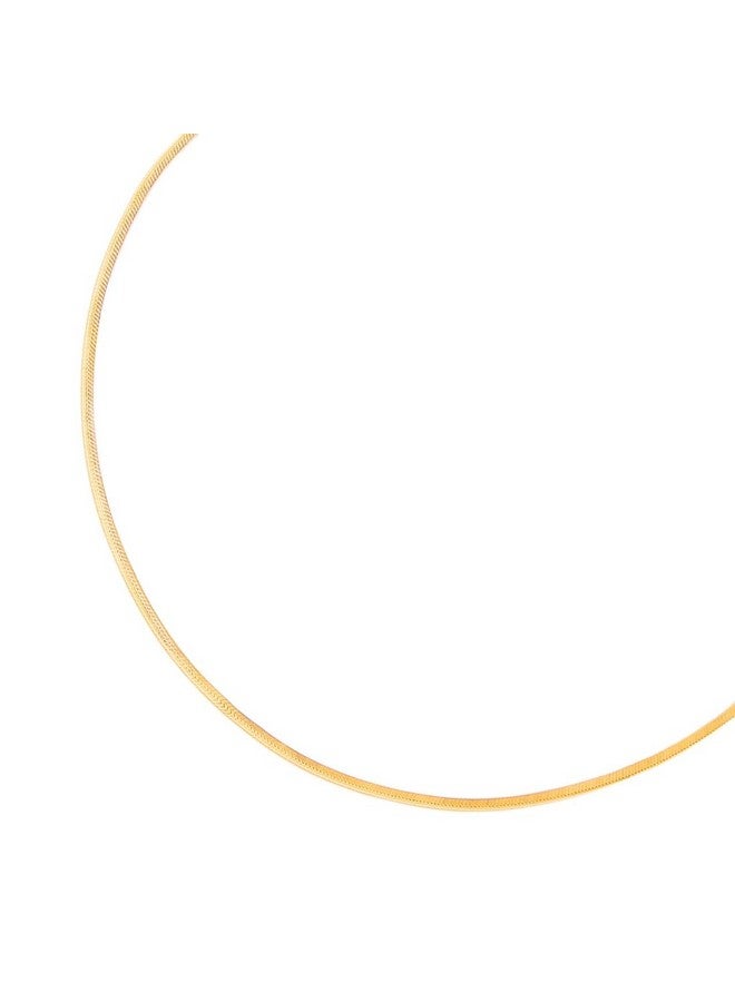 ZAVYA 925 Sterling Silver Modest Minimal Gold Plating Anklet (Pair) | Gift for Women & Girls | With Certificate of Authenticity & 925 Stamp |Rakhi Gift for Sister - Image 4
