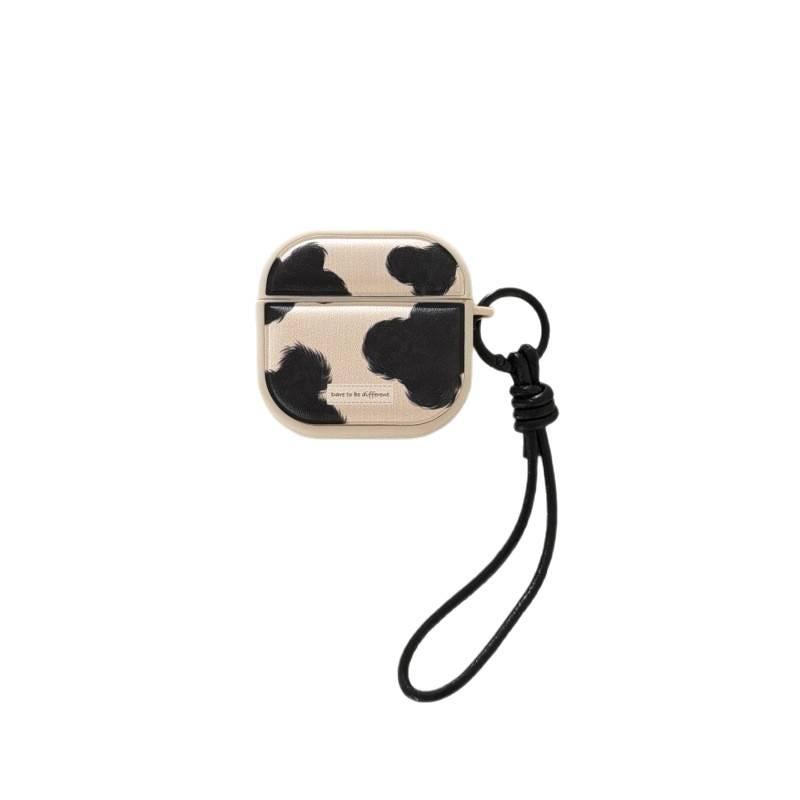 LL Leather Protective Case Compatible with AirPods Pro / AirPods 4 / AirPods 3 with Hard Shell in Black with Scratch Protection and Lightweight Daily Carry - Image 5
