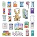CRAVEBOX Easter Basket Gift 40ct  Pre Filled Easter Gift Basket for Kids and Adults with Bunny Candy Snacks and Treats  Boys Girls Grandchildren Young Children Toddlers Men Women - Image 4