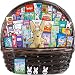 CRAVEBOX Easter Basket Gift 40ct  Pre Filled Easter Gift Basket for Kids and Adults with Bunny Candy Snacks and Treats  Boys Girls Grandchildren Young Children Toddlers Men Women - Image 2
