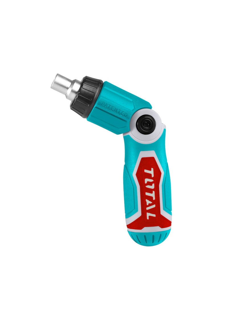 Total Tools - 12-in-1 Multi-Bit Ratcheting Screwdriver with Magnetic Tip, Interchangeable Bits, and Ergonomic Handle – Versatile Hand Tool for Home, DIY, and Professional Use - Image 1