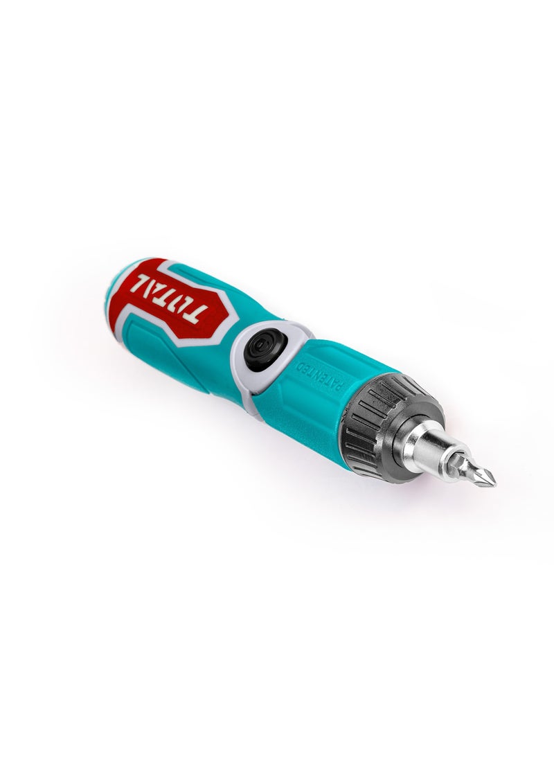 Total Tools - 12-in-1 Multi-Bit Ratcheting Screwdriver with Magnetic Tip, Interchangeable Bits, and Ergonomic Handle – Versatile Hand Tool for Home, DIY, and Professional Use - Image 1