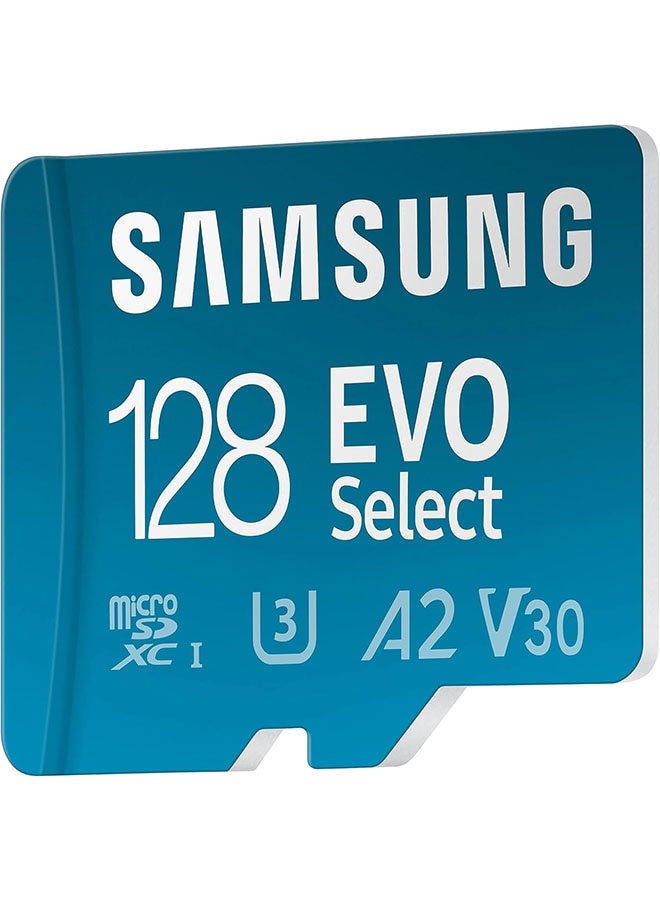 SAMSUNG EVO Select Micro SD-Memory-Card + Adapter, 128GB microSDXC 130MB/s Full HD & 4K UHD, UHS-I, U3, A2, V30, Expanded Storage for Android Smartphones, Tablets, Nintendo-Switch (MB-ME128KA/AM) - Image 4