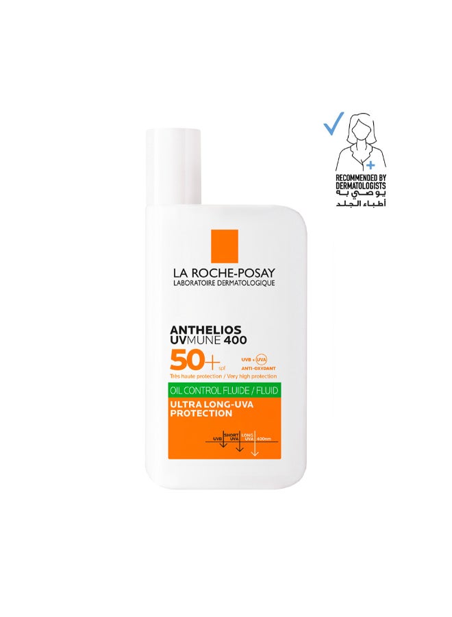 LA ROCHE-POSAY أنتيليوس يوفيمون 400 واقي شمس غير مرئي للتحكم في الزيت SPF 50+ - Image 1