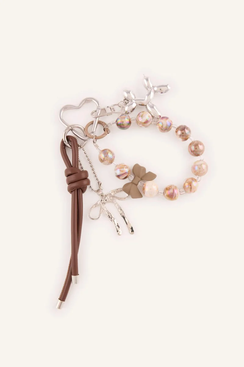 Woman Charm Keychain
