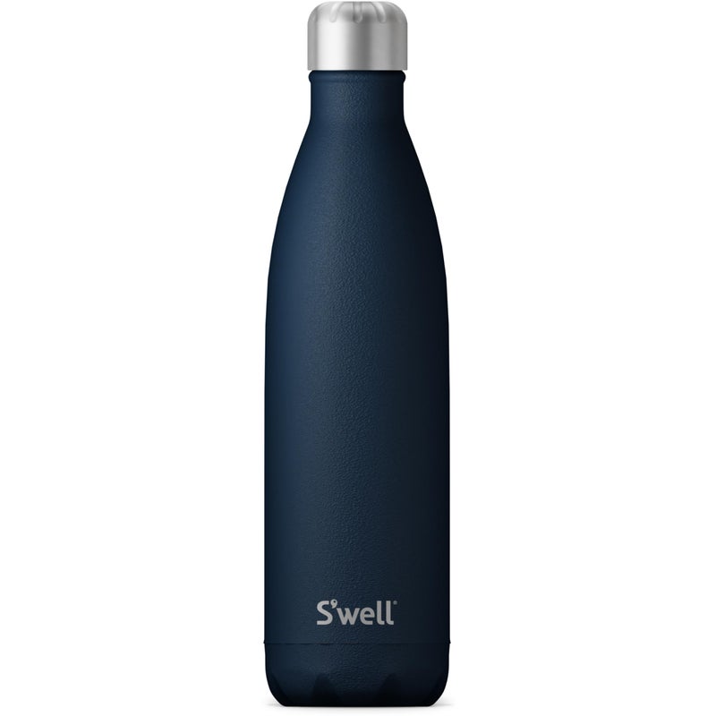 Swell Stainless Steel Water Bottle 25oz Azurite Triple Layered Vacuum Insulated Containers Keeps Drinks Cold for 48 Hours and Hot for 24 BPA Free Perfect for On the Go