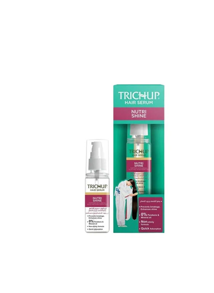 TRICHUP Nutri Shine Serum Clear 2*60ml  (pack of 2) - Image 2