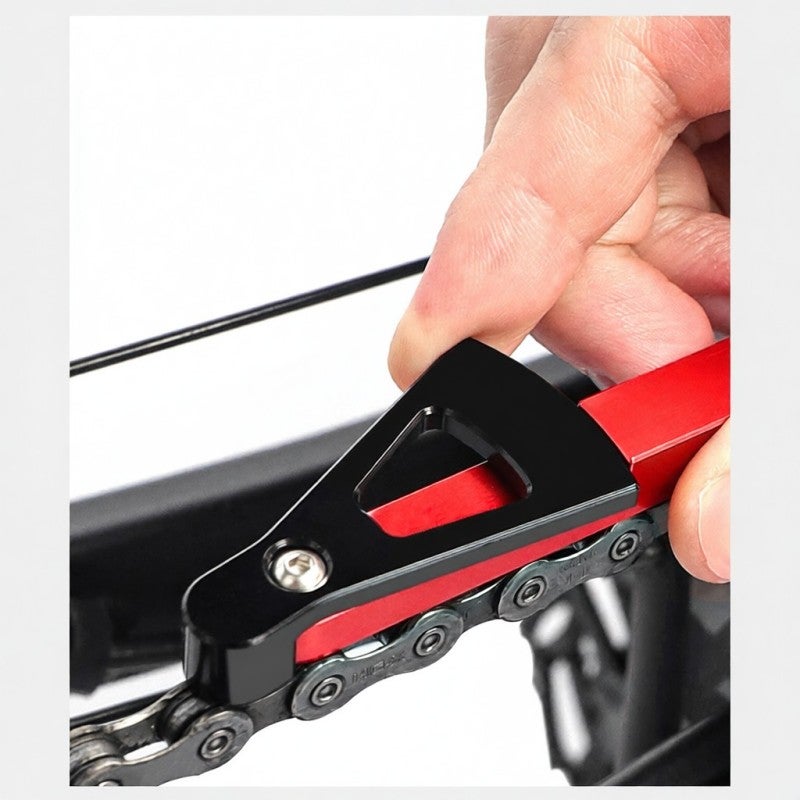 LeBycle Bike Chain Checker Purple Bicycle Chain Wear Indicator Tool - All Aluminum Alloy Chain Wear Indicator for Mountain Bike Road Bike - Image 5