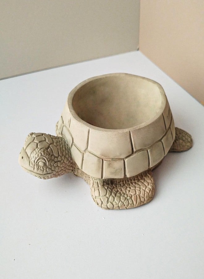 Japleed Turtle Silicone Planter Molds, 3D Turtle Plant Pot Resin Cement Concrete Molds, Unique Animal Candle Holder Container Storage Box Mold, Epoxy Resin Art Craft Mold Home Decor - Image 2