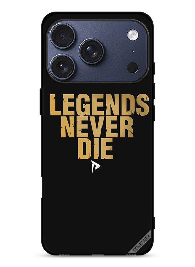 Covernex Apple iPhone 17 Pro Protective Case Cover Legends Never Die - Image 1