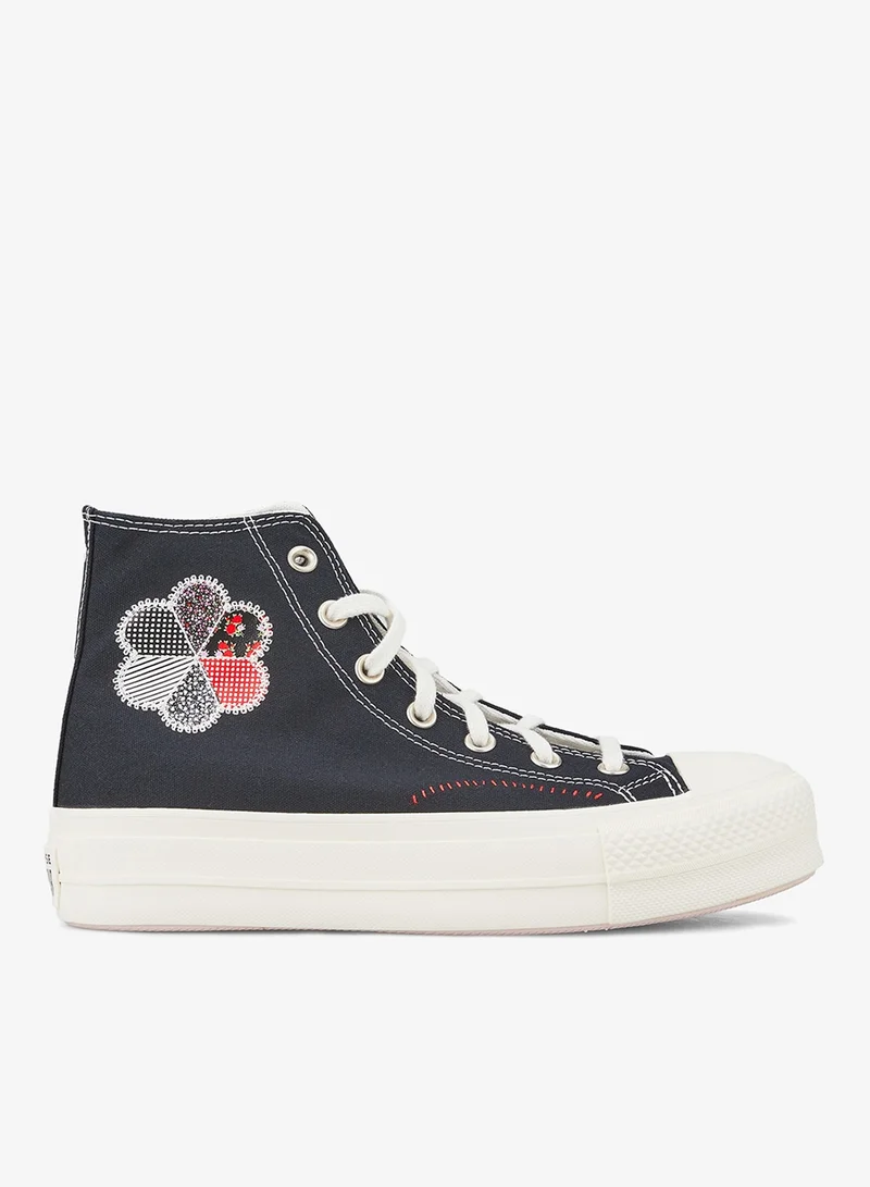 Women's Chuck Taylor All Star Lift Platform Patchwork Shoe