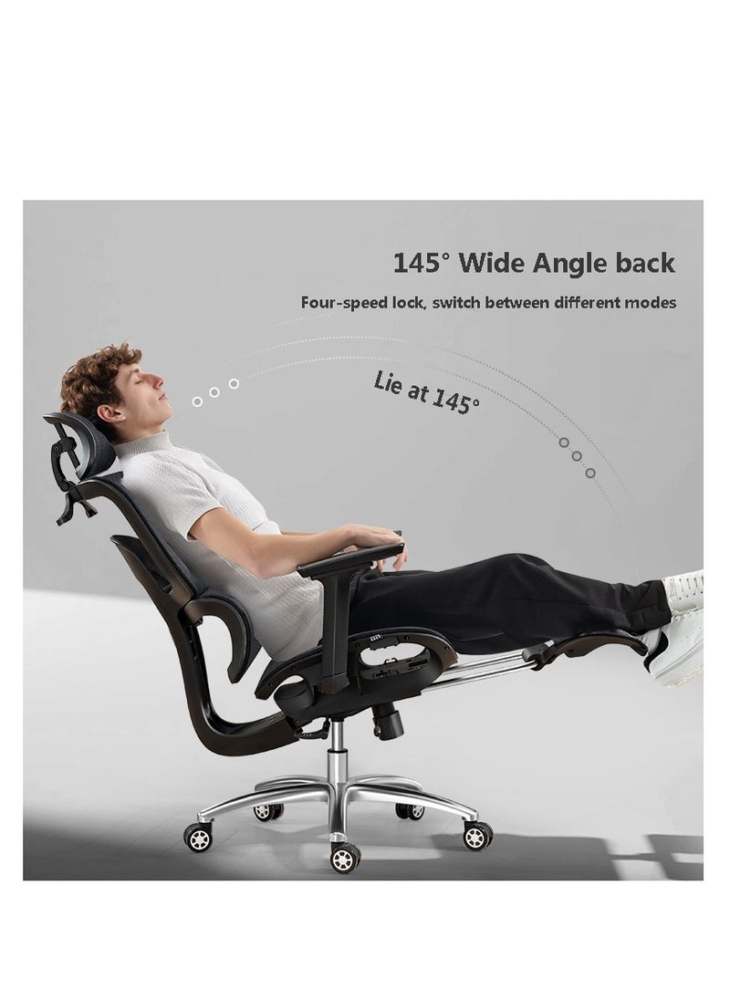 Cool Baby - Ergonomic Chair Computer Chair Sitting for Along Time is Not Tiring Staff Office Chair Lift Esports Chair Comfortable Lounge Chair - Image 1