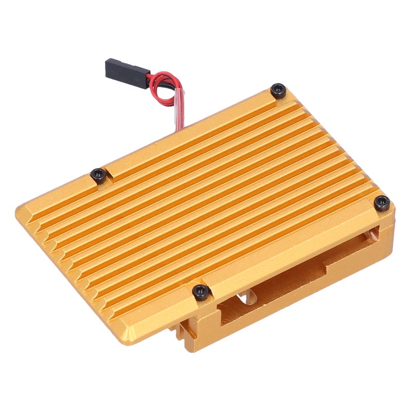 Protective Case Housing Enclosure Casing with Dual Cooling Fan for Raspberry Pi 3 Model B B+ - Image 3