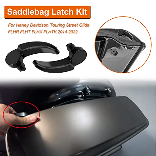 KOHUIPU رافعات غطاء حقيبة السرج KOHUIPU تناسب دراجات هارلي ديفيدسون تورينغ ستريت جلايد FLHR FLHT FLHX FLHTK 2014-2022 - Image 2