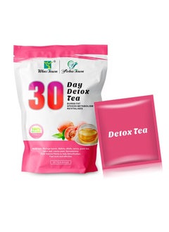 30 Day Detox Tea, Natural And Organic Fruit Diet Tea, Delicious Flavor Fit Life Weight Management Herbal Tea, Safe And Healthy Slimming Tea For Weight Loss And Colon Cleanse