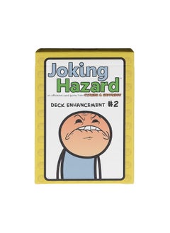 Deck Enhancement 2  The second expansion of Joking Hazard Comic Building Card  Party Game by Cyanide and Happiness for 310 players  Yellow 25 x 15 x 36 207 months to 1200 months