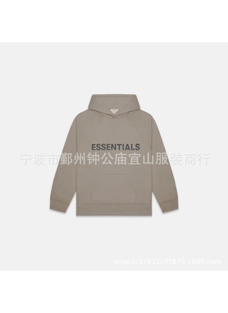 Generic - 2020SS FOG Essentials Hoodie Velvet Letter Print MOSS MOSS - Image 1