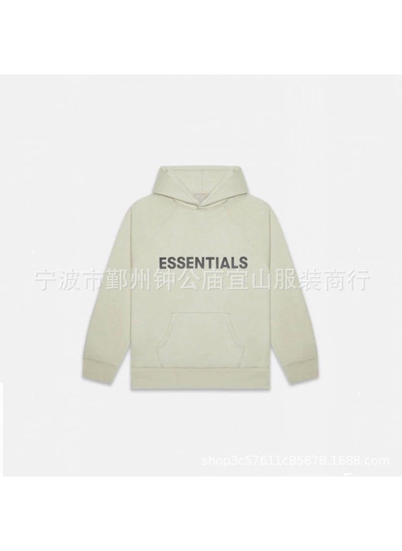 Generic - 2020SS FOG Essentials Hoodie Velvet Letter Print MOSS MOSS - Image 1