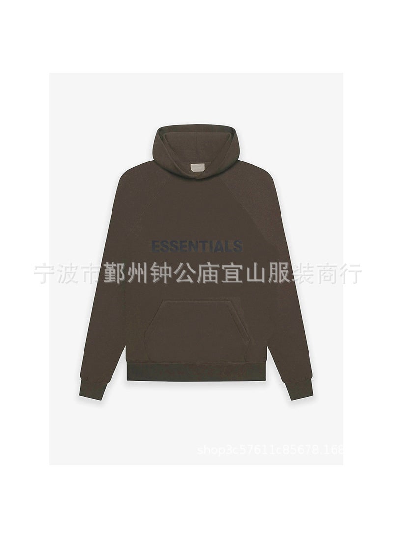 Generic - 2020SS FOG Essentials Hoodie Velvet Letter Print MOSS MOSS - Image 1