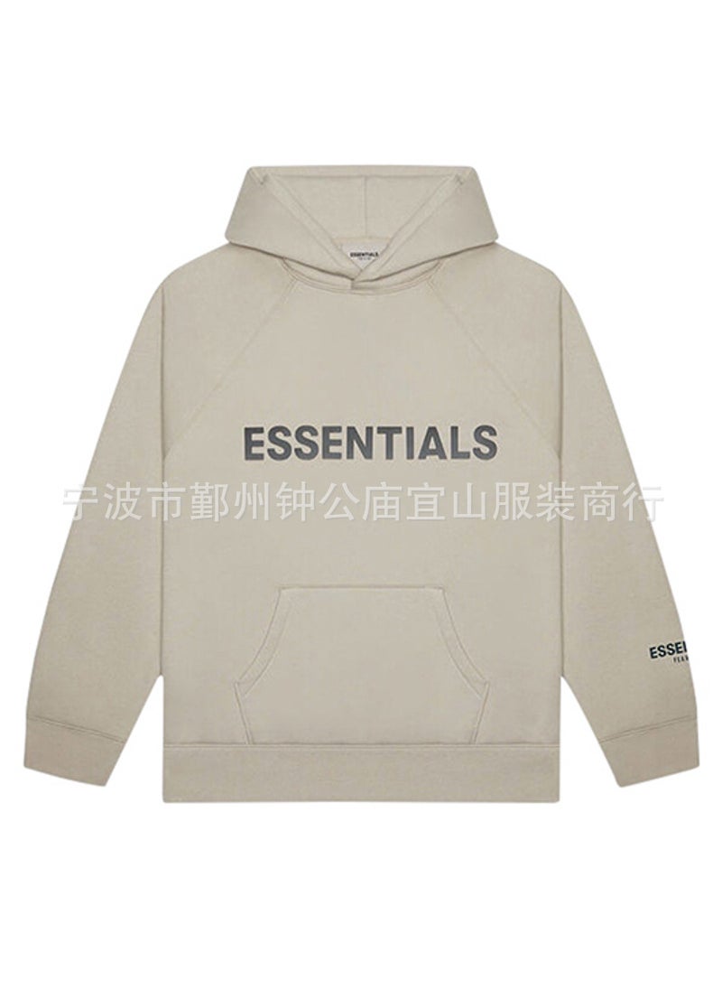 Generic - 2020SS FOG Essentials Hoodie Velvet Letter Print MOSS MOSS - Image 1