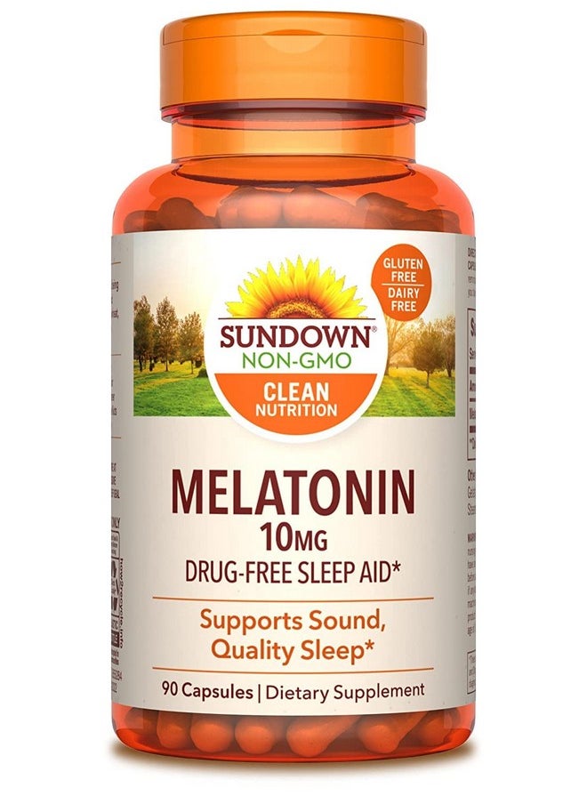 Sundown Melatonin 10 Mg, 90 Capsules - pzsku/Z58D5A14E8C98EE81E397Z/45/_/1735907765/f66d8b60-56af-48fb-bb75-10767382b705