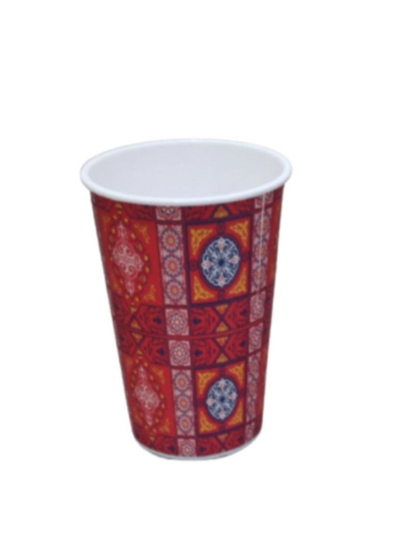 Generic - A set of healthy plastic Ramadan cups, suitable for multiple use, consisting of 6 pieces - Image 1