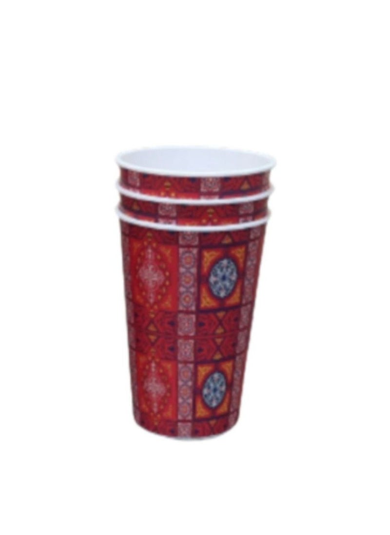 Generic - A set of healthy plastic Ramadan cups, suitable for multiple use, consisting of 6 pieces - Image 1