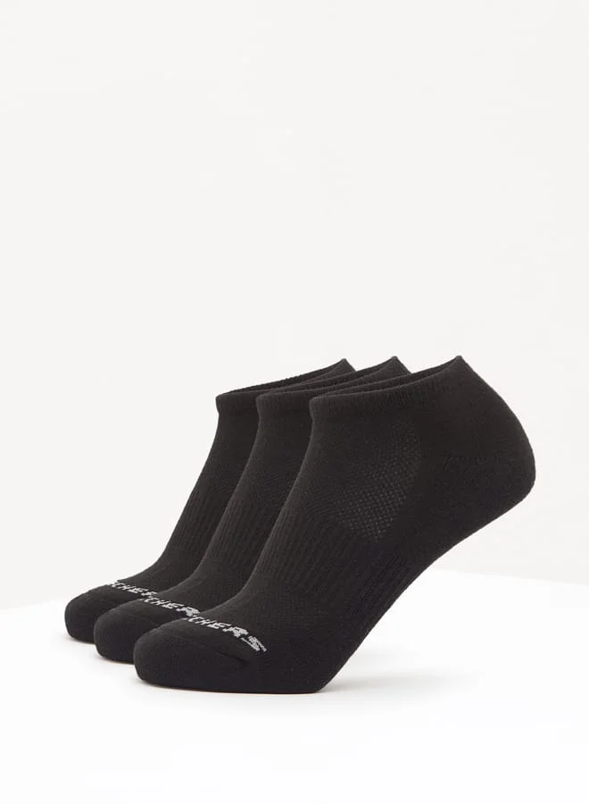 سكيتشرز جوارب رياضية نسائية تيري غير مرئية