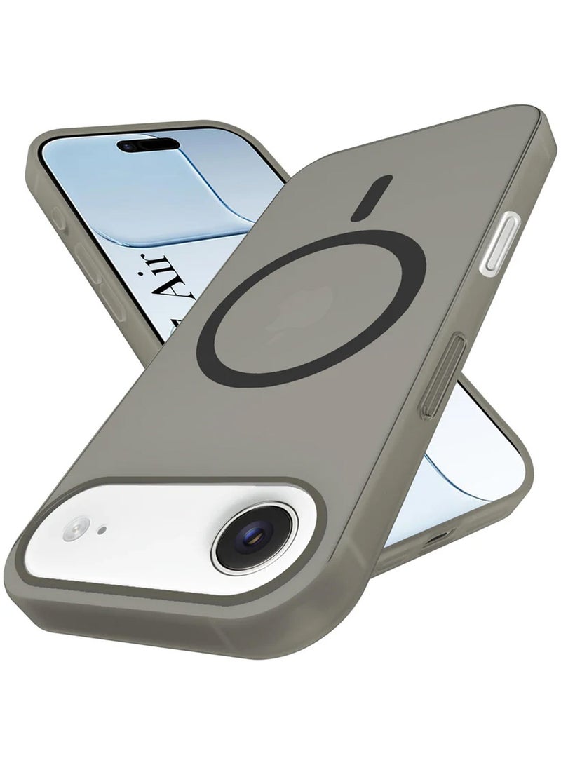 Techie iPhone 17 Air Magnetic Case – Luxury Ultra-Thin Matte Translucent PC Hard Cover | MagSafe Compatible | Anti-Fingerprint, Slim, Shock-Resistant, Wireless Charging Ready - Image 1
