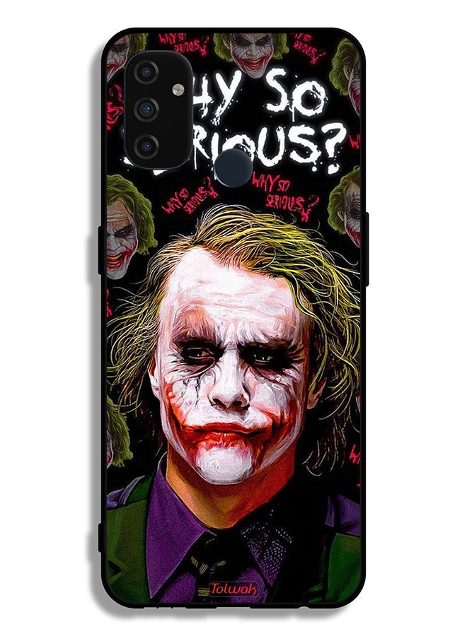 Tolwak OnePlus Nord N100 Protective Case Cover Why So Serious - Image 2