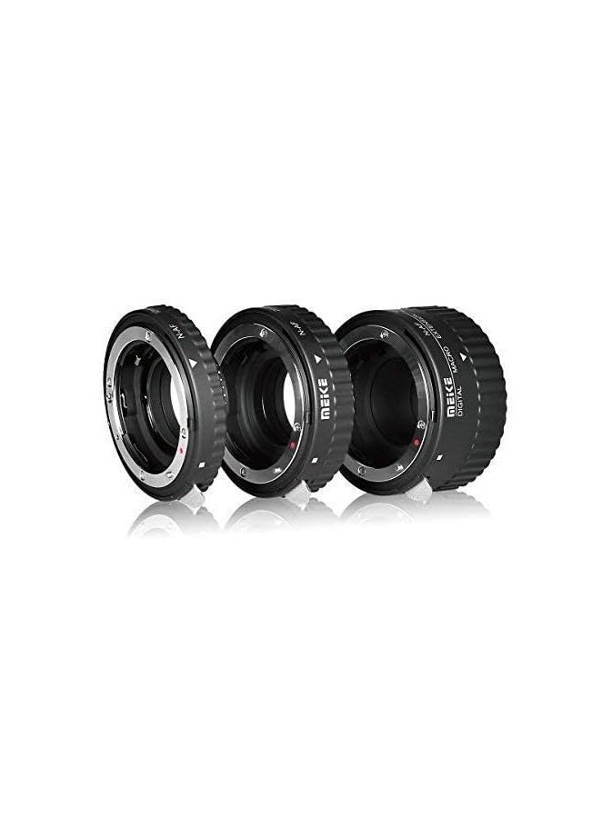 مايكي - مايك محول انبوب تمديد معدني ماكرو الكتروني MK-N-AF1-A لكاميرا نيكون DSLR متوافق مع D80 D90 D300 D300SD800 D3100 D3200 D3400 D5000 D5100 D5200 D7000 D7100 0 0 - Image 1