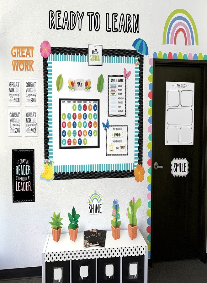 كريتيف تيتشنغ بريس حروف قابلة للثقب من سي تي بي كافيه (كور ديكور) للفصول الدراسية - مستلزمات أساسية للتعليم المنزلي - أفضل مستلزمات العودة إلى المدرسة - Image 3