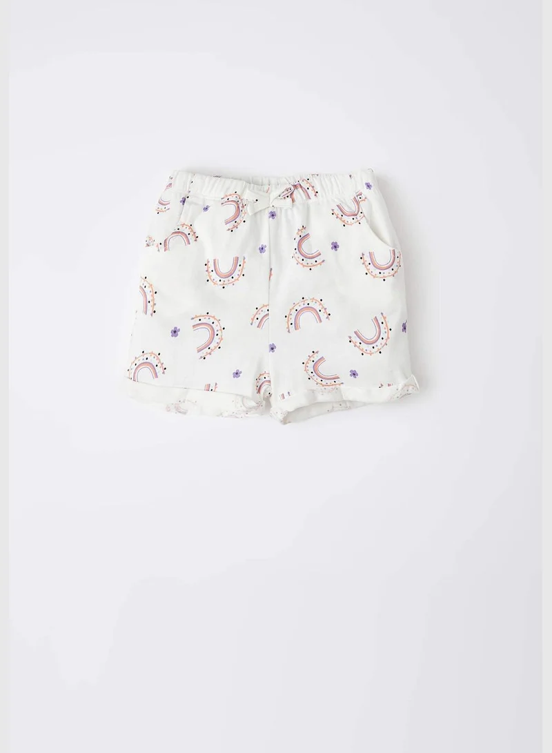 DeFacto Regular Fit Unicorn Print Mini Short