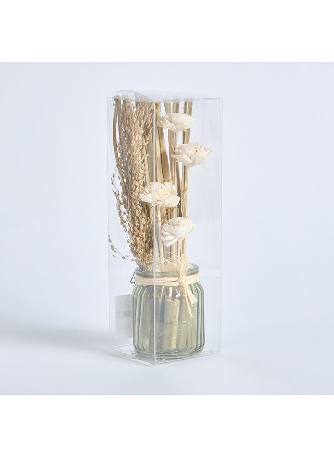 Home Box Miley Flower Arrangement with Ceramic Pot 8 x 24 x 8 cm  - Image 4
