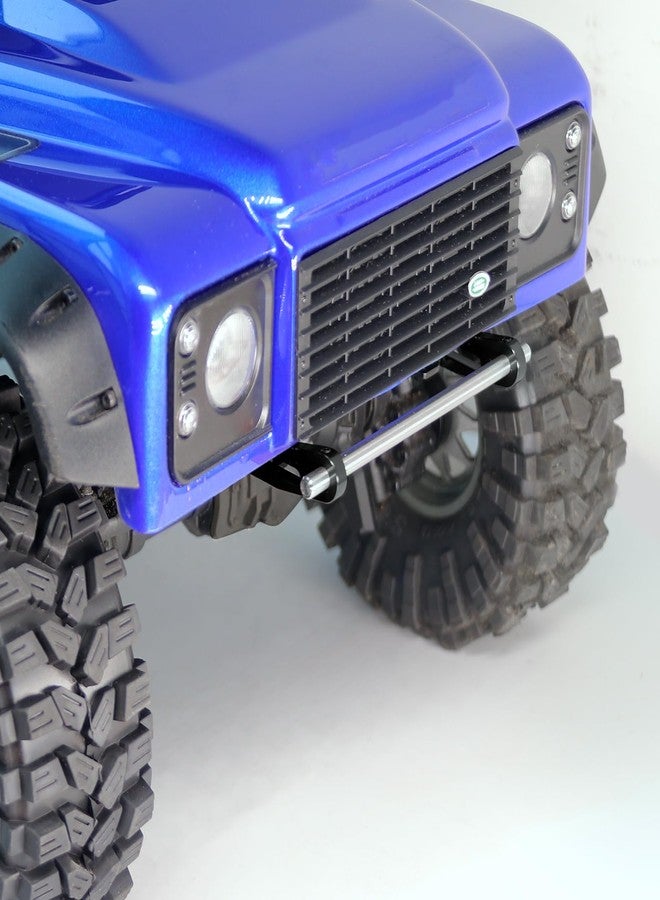 OGUNKE OGRC قابل للتعديل 1/10 جبل الصدمات من سبائك الألمنيوم أمامي وخلفي لسيارة TRX4 TRX6 Axial SCX10 Element Enduro Gen7 Gen8 1/10 RC كراولر (أسود) - Image 3