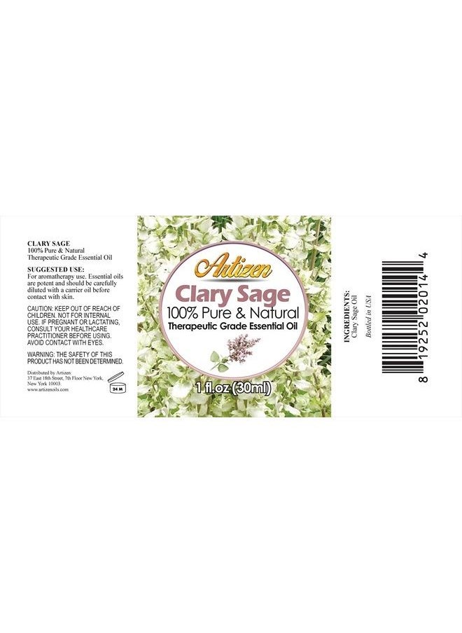 Artizen - 30ml Oils - Clary Sage Essential Oil - 1 Fluid Ounce - Image 1