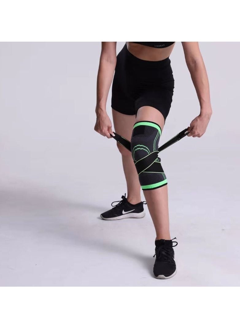 Generic - Knee Brace with Adjustable Strap for Pain Relief, Meniscus Tear, Arthritis, Fit for Running, Cycling, Tennis, Golf and Basketball - Image 1