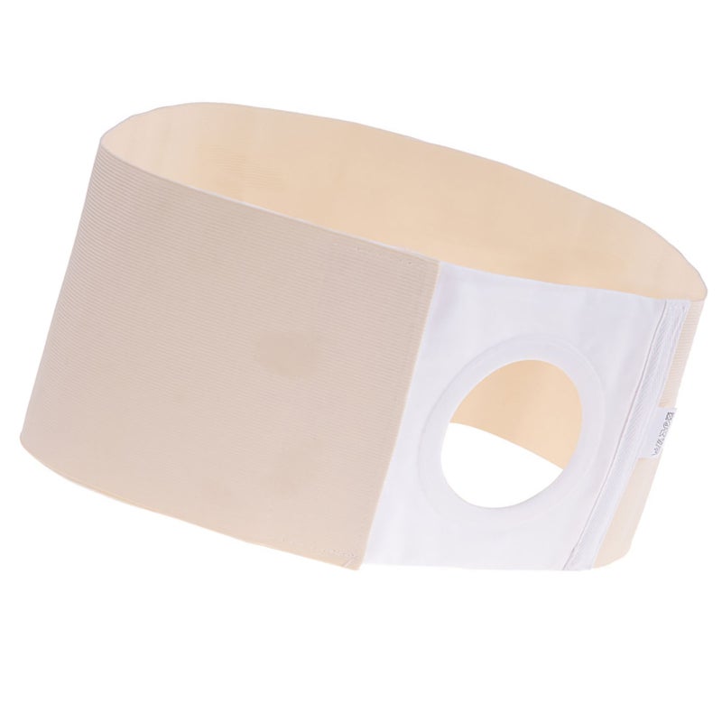Abdominal Hernia Support: L Size Adjustable Pressure Pad - Comfortable Ostomy Care Post-Operation Support for Unisex Abdominal Pain Relief - Image 2