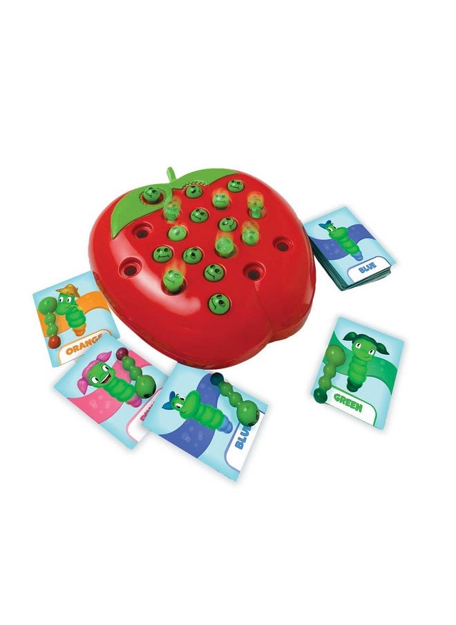 Pressman Wiggly Worms Game Color Matching Memory Preschool Game Kids Ages 4 And Up  - Image 4