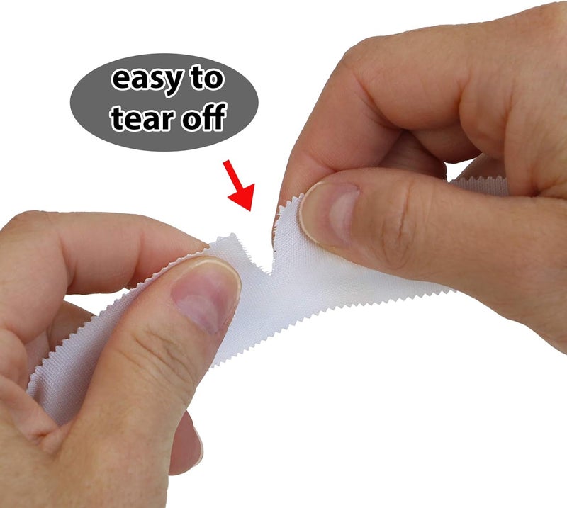 ALPIDEX 12 x Finger Tape 10 m x 25 cm White Zinc Oxide Tape Climbing Inelastic Tearable Sports Tape - Image 5
