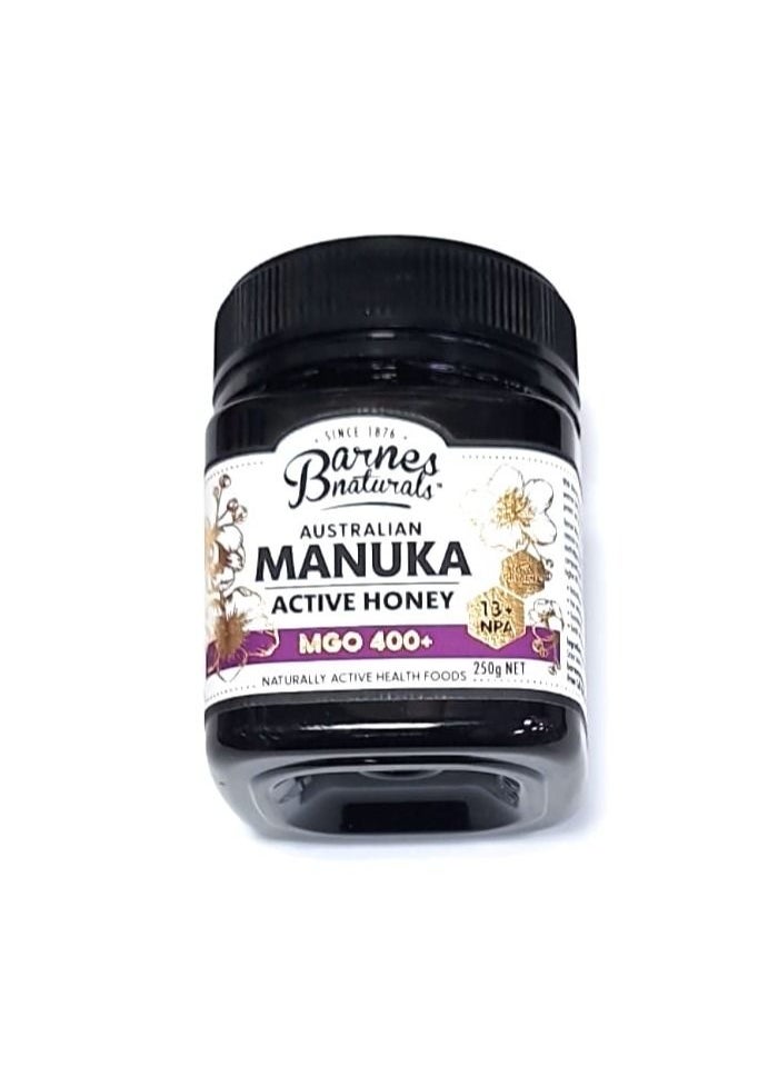 Barnes Natural - Barnes Naturals Australian manuka Active Honey Mgo-400 and 250g - Image 1