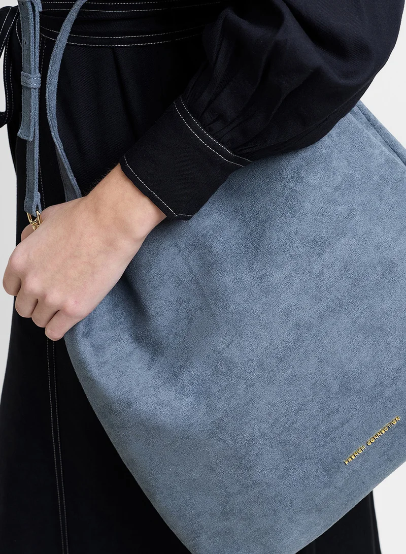 French Connection One Size Women Blue Camille Shoulder Bag for Women | Best Price UAE